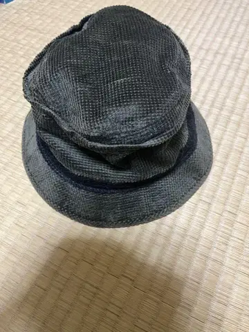 00s USA제 뉴욕 햇 코듀로이 L 사이즈 모스그린