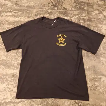 DEPUTY SHERIFF 프린트 티셔츠 L USA제 L 사이즈 4347