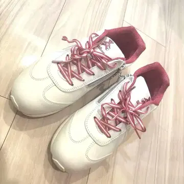 윌슨 골프화 24.0cm 화이트/핑크