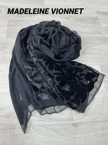 MADELEINE VIONNET 마들렌 비오네 벨로아 대형 스카프