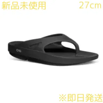 27cm OOFOOS 샌들 ooriginal 새상품 우포스 black