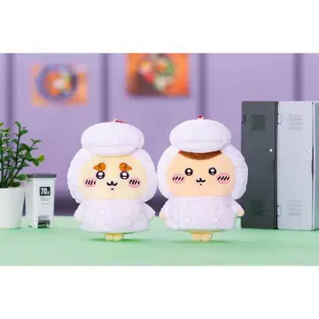 치이카와 (먼작귀) 주방 담당 마스코트 2개 세트