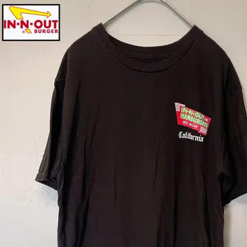 In-N-Out Burger 블랙 티셔츠 미국제 M 사이즈