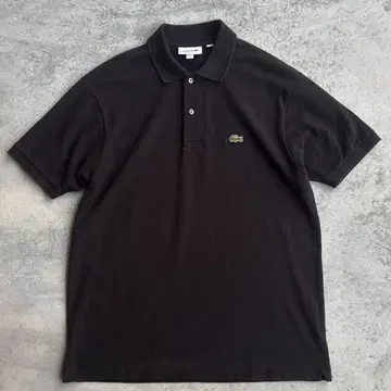LACOSTE 라코스테 L1212 피케 셔츠 빅 사이즈 블랙 5