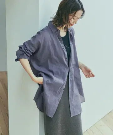 어반 리서치 도어스 라미 코튼 빅 셔츠 새상품