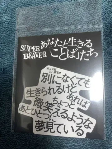 SUPER BEAVER 당신과 함께 사는 '말들' 짝사랑