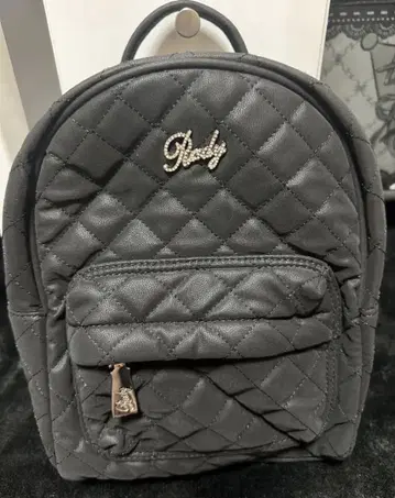 Rady 블랙 퀼팅 백팩