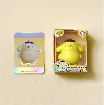 산리오 쌀알 인형 미니어처 BOX 피규어 폼폼푸딩