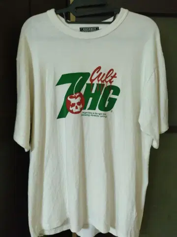 Cult 70HG 로고 티셔츠 L 사이즈
