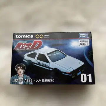 새상품 토미카 프리미엄 머리글자 D AE86 토레노 후지와라 타쿠미