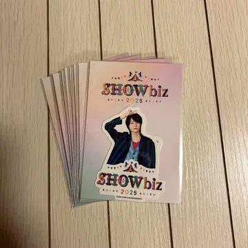 쟈니즈 SHOWbiz 2025 이마노 다이키 스티커 8종 세트