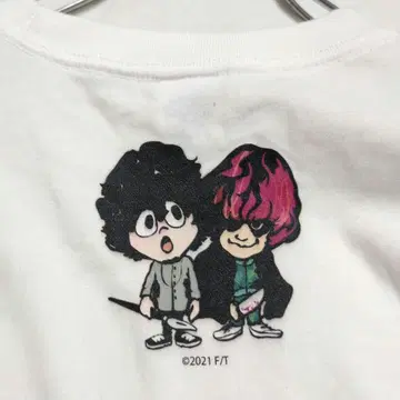 영화 캐릭터 CHARACTER 티셔츠 fukase 반팔 화이트