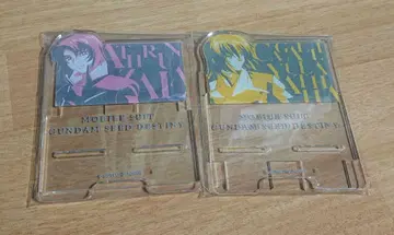 건담 SEED DESTINY 트라이 컬러 아크릴 스탠드 아스란 카가리