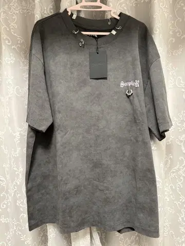 공급 업체 LHP 콜라보 데미지풍 티셔츠 XL