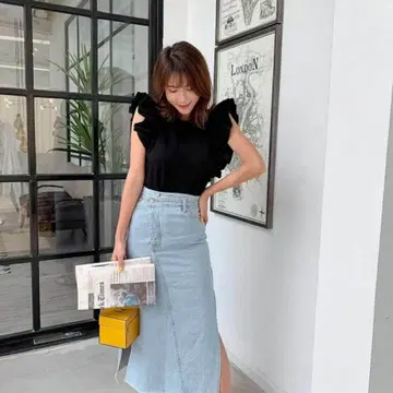 birthdaybash 프릴 티셔츠