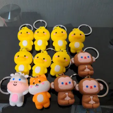 동물 키링 묶음 판매