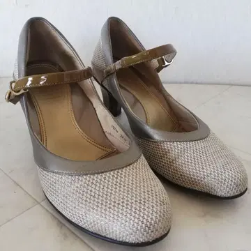 고품질!! fitfit 핏핏 천연 가죽 펌프스 24cm