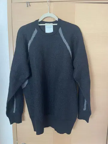 Y-3 블랙 니트 스웨터 M