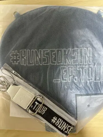 BTS 진 RUNSEOKJIN 숄더 스트랩 + 이미지 피켓 케이스