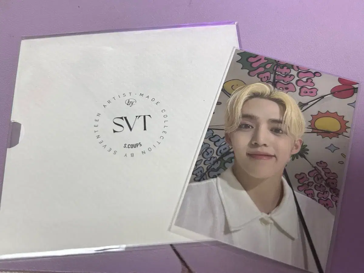 세븐틴 에스쿱스 아티스트메이드 아티메 메이킹로그 포카