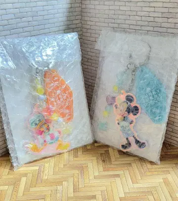 디즈니 SUNNY SUNNY Summer 키체인 미키 & 도날드
