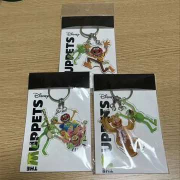 미개봉 새상품 디즈니 muppets 카미트 연 아크릴 키링 3종 세트