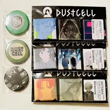 DUSTCELL 캔뱃지 세트