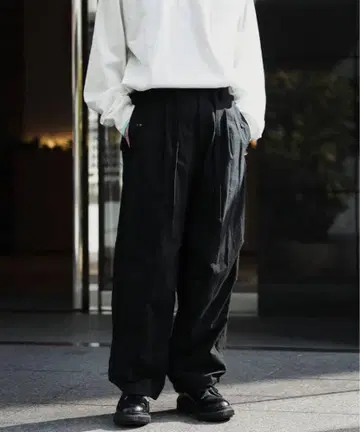 stein MILITARY WIDE OVER TROUSERS 카고 팬츠