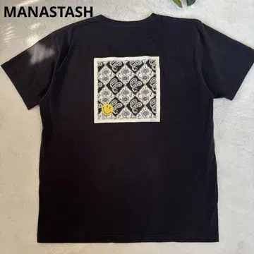 MANASTASH 마나스태쉬 페이즐리 스마일 티셔츠