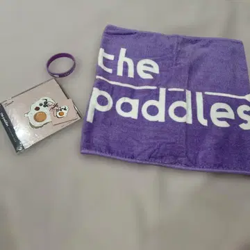 the paddles 타월 CD 러버 밴드 세트