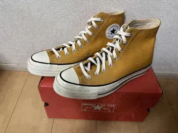 미사용 새상품 Chuck CT70 썬플라워 28cm