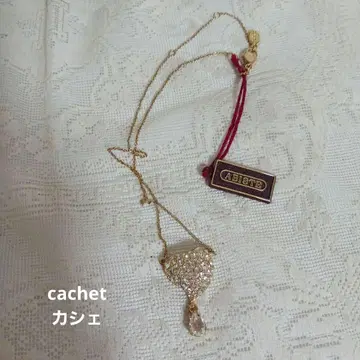 ABISTE cachet 카셰 하트 목걸이