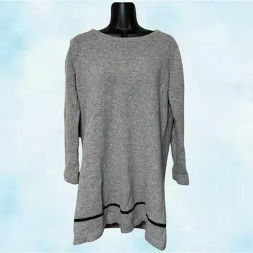 NATURALLAUNDRY 천연 세탁소 스웨터 그레이 여성용