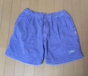 Keboz 코듀로이 숏 팬츠 하프 팬츠 케보즈