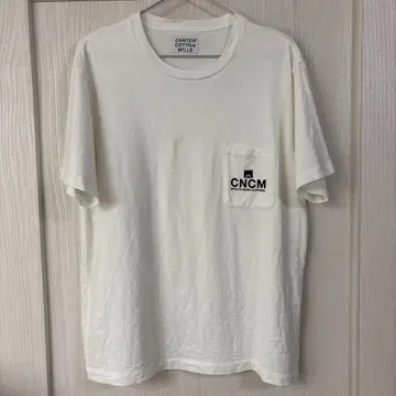 CANTON COTTON MILLS 포켓 티셔츠