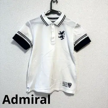 Admiral 골프 셔츠 M 화이트