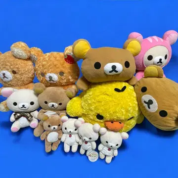 레어 리락쿠마 코리락쿠마 대량 묶음 판매 초레어 봉제 인형 묶음