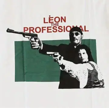 LEON 영화 레온 티셔츠 장 르노 나탈리 포트만 마틸다 레어