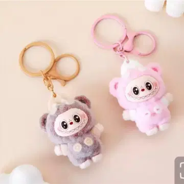 러브부 labubu 키링 2개 세트