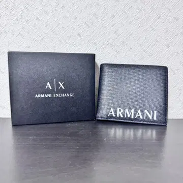 ARMANI EXCHANGE 두겹 지갑 블랙
