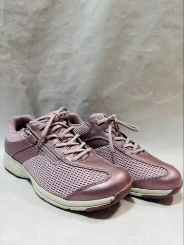아사히 메디컬 워크 메쉬 스니커즈 24cm 4E 보라색