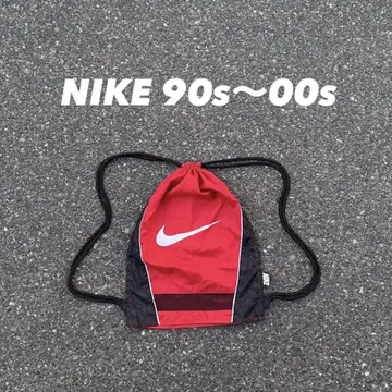 나이키 90년대 00년대 아카이브 냅색 Y2K 센터 고츠 로고