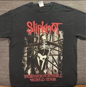 SlipknoT 밴드 티셔츠 (M 사이즈)