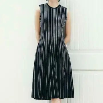 M Maglie le cassett 스트라이프 원피스