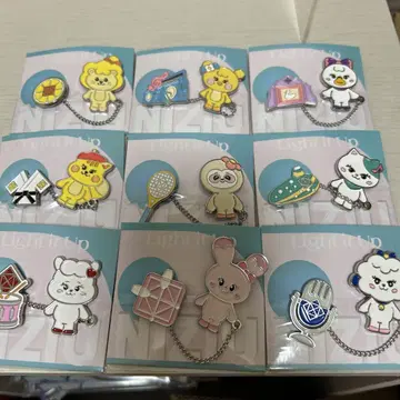 NiziU NIZOO 핀 배지 컴플리트