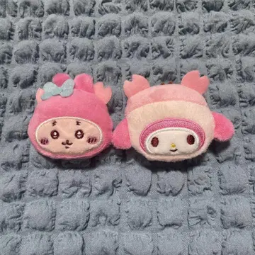 치이카와 산리오 헤어 클립 헌책방 마이멜로디 세트
