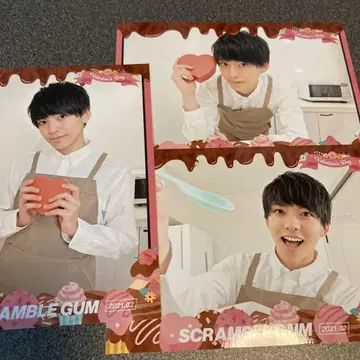 스크램블 껌 브로마이드 이시카와 료가