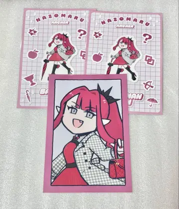 후지마루 타카카는 모르겠어요 로프트 특전 엽서 세트 바반시