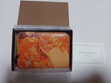 HIRAMEKI 히라메키 클림트 가죽 코인 카드 케이스