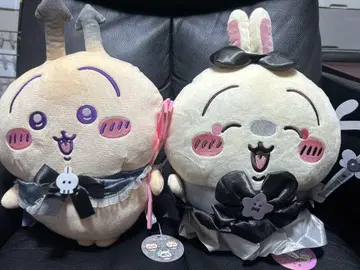 치이카와 아쿠마나 BIG 봉제 인형 초 매지컬 나쁜 버전 토끼 세트